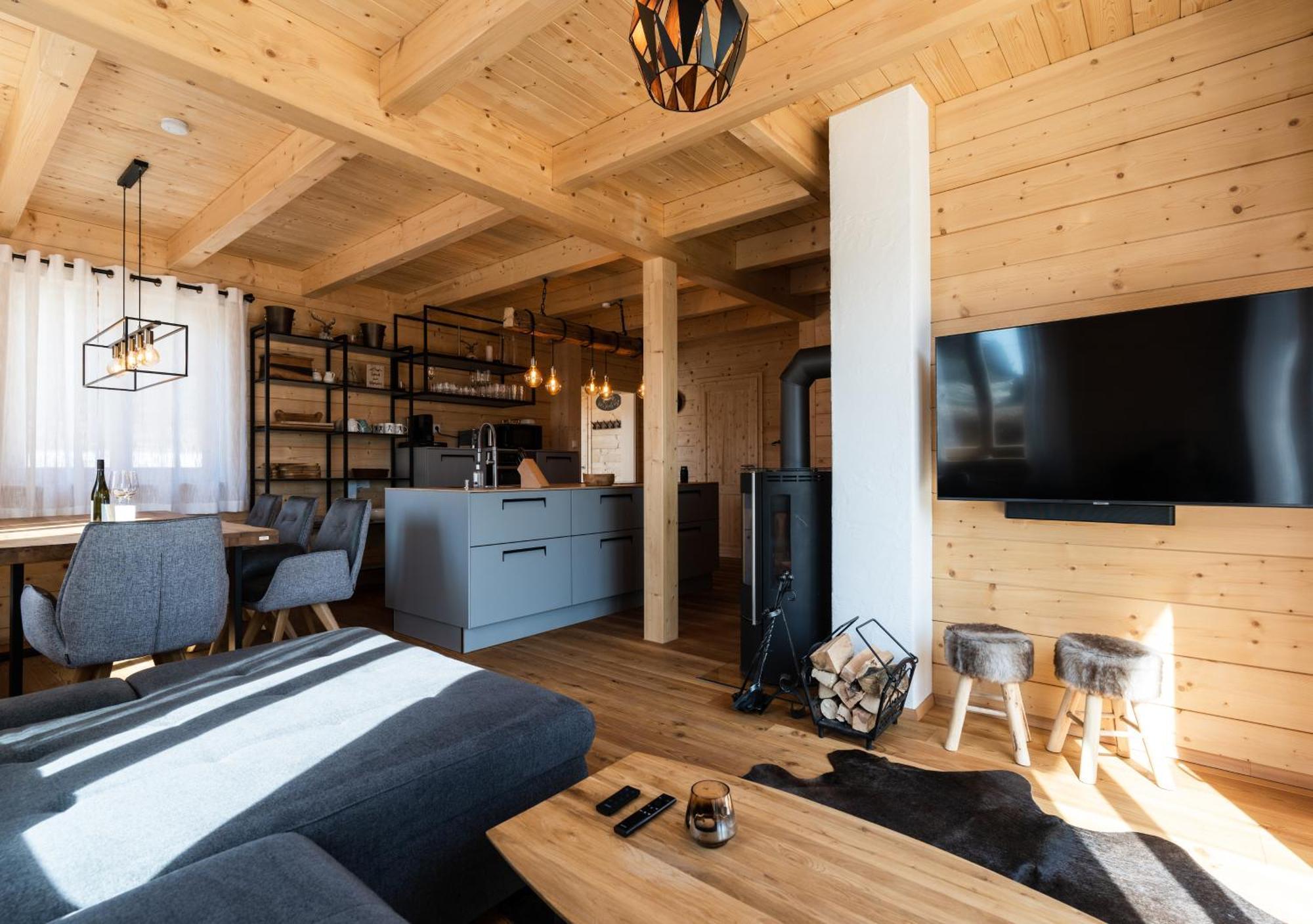 1A Chalet 'Horst' Wandern, Grillen, Panorama Sauna! Klippitztorl Экстерьер фото